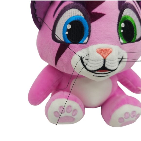 Ellie Wilde Limited Edition 2024 Kitty Cat Plush Stuffed Animal Toy Pink Purple - Picture 5 of 11